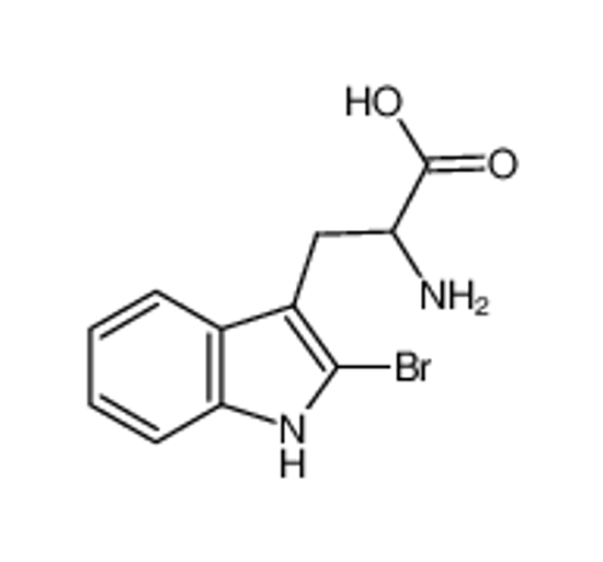 Picture of 2-amino-3-(2-bromo-1H-indol-3-yl)propanoic acid