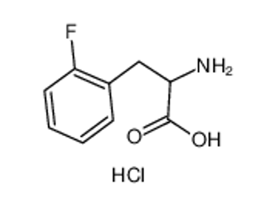 Picture of 2-amino-3-(2-fluorophenyl)propanoic acid hydrochloride
