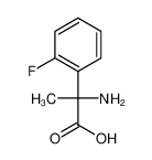 Picture of 2-amino-2-(2-fluorophenyl)propanoic acid