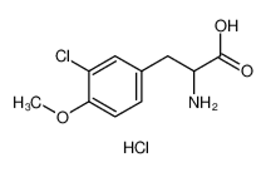 Picture of 2-amino-3-(3-chloro-4-methoxyphenyl)propanoic acid,hydrochloride