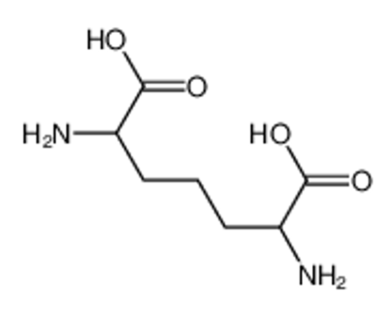 Picture of 2,6-diaminoheptanedioic acid