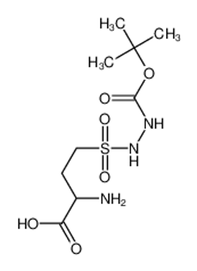 Изображение 2-amino-4-[[(2-methylpropan-2-yl)oxycarbonylamino]sulfamoyl]butanoic acid