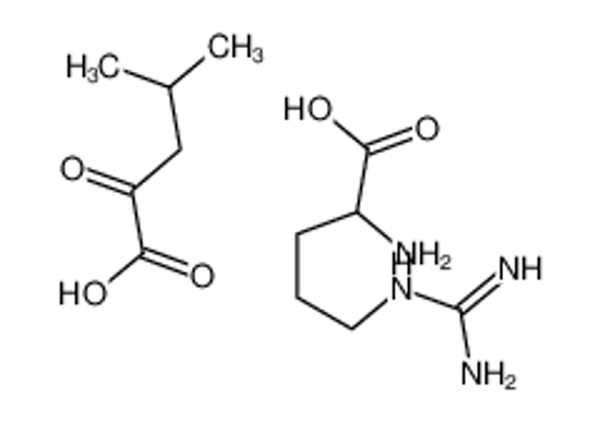 Picture of 2-amino-5-(diaminomethylideneamino)pentanoic acid,4-methyl-2-oxopentanoic acid