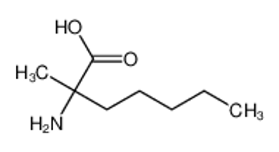 Picture of 2-amino-2-methylheptanoic acid