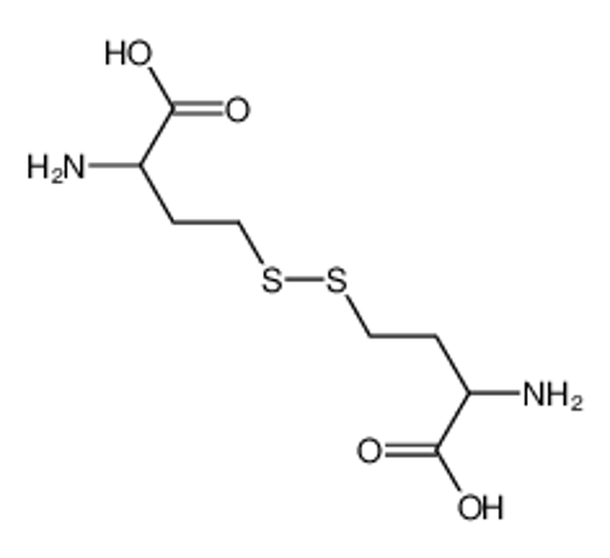 Picture of (2R)-2-amino-4-[[(3R)-3-amino-3-carboxypropyl]disulfanyl]butanoic acid