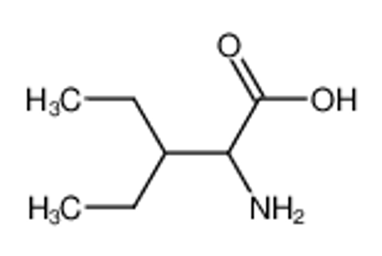 Imagem de (2R)-2-amino-3-ethylpentanoic acid