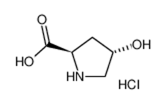 Picture of trans-4-Hydroxy-D-proline hydrochloride