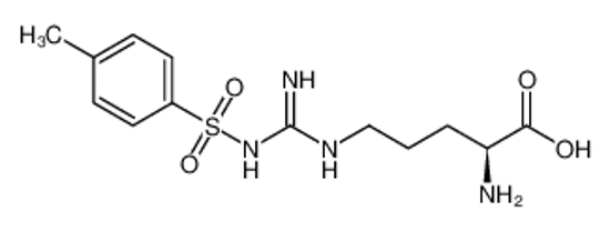 Picture of (2S)-2-amino-5-[[amino-[(4-methylphenyl)sulfonylamino]methylidene]amino]pentanoic acid