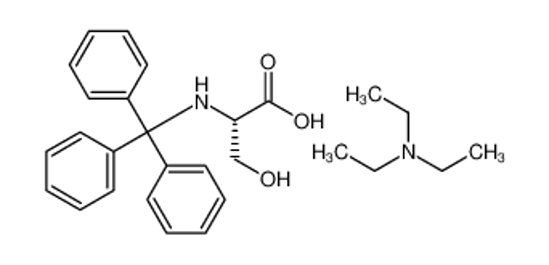 Picture of Triethylamine (S)-3-hydroxy-2-(tritylamino)propanoate
