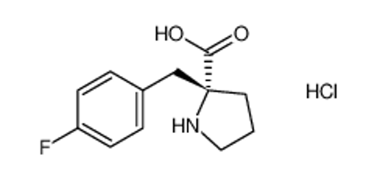Picture of (2R)-2-[(4-fluorophenyl)methyl]pyrrolidine-2-carboxylic acid,hydrochloride