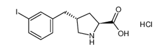 Изображение (2S,4R)-4-(3-Iodobenzyl)pyrrolidine-2-carboxylic acid hydrochloride