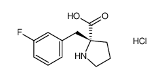 Imagem de (2R)-2-[(3-fluorophenyl)methyl]pyrrolidine-2-carboxylic acid,hydrochloride