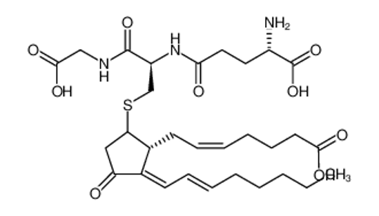 Picture of 15-deoxy-?12,14-Prostaglandin J2 Glutathione