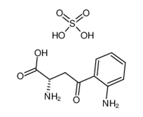 Picture of 2-amino-4-(2-aminophenyl)-4-oxobutanoic acid,sulfuric acid