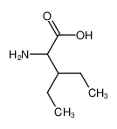 Изображение 2-amino-3-ethylpentanoic acid