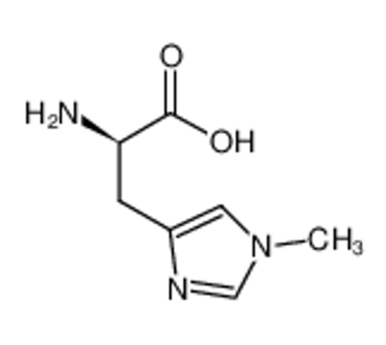 Изображение (2R)-2-amino-3-(1-methylimidazol-4-yl)propanoic acid
