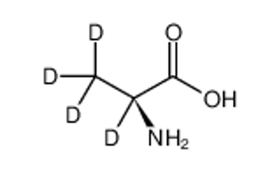 Picture of (2S)-2-amino-2,3,3,3-tetradeuteriopropanoic acid