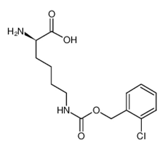 Imagem de (2R)-2-amino-6-[(2-chlorophenyl)methoxycarbonylamino]hexanoic acid