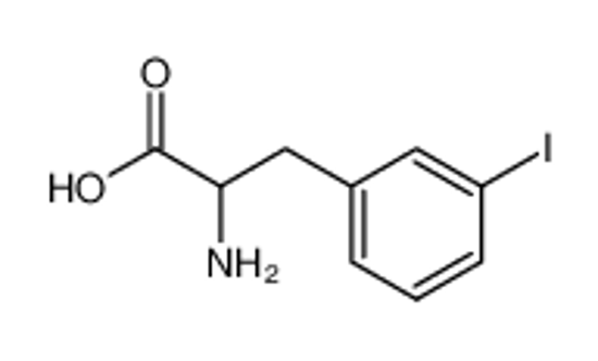 Picture of 2-amino-3-(3-iodophenyl)propanoic acid