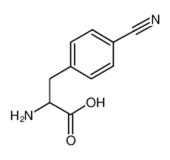 Picture of 2-amino-3-(4-cyanophenyl)propanoic acid