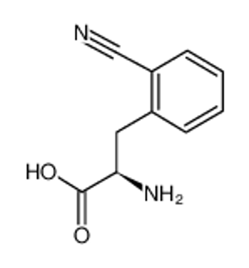 Picture of (2R)-2-amino-3-(2-cyanophenyl)propanoic acid