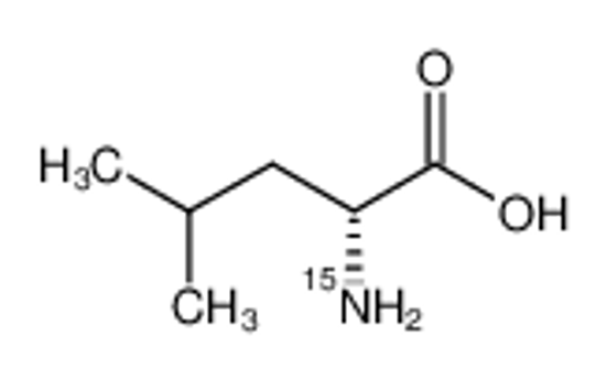 Imagem de (2R)-2-azanyl-4-methylpentanoic acid
