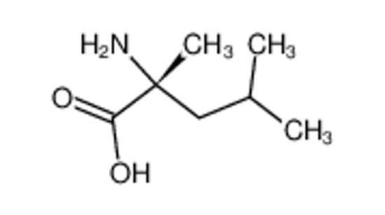 Picture of (2R)-2-amino-2,4-dimethylpentanoic acid