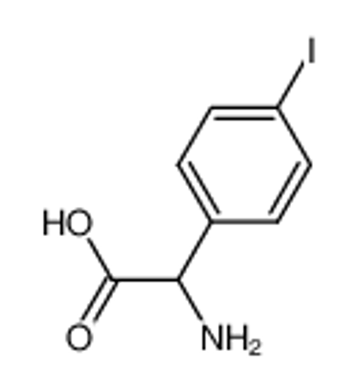 Picture of AMINO(4-IODOPHENYL)ACETIC ACID
