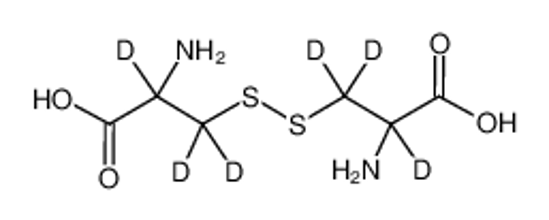 Picture of DL-CYSTINE-2,2',3,3,3',3'-D6