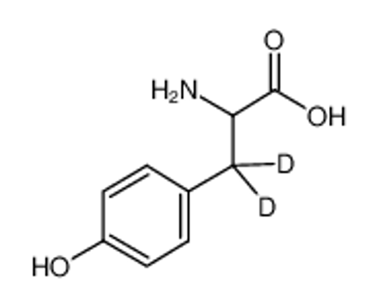 Изображение DL-4-HYDROXYPHENYLALANINE-3,3-D2