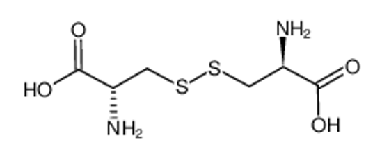 Picture of (2S)-2-amino-3-[[(2R)-2-amino-2-carboxyethyl]disulfanyl]propanoic acid