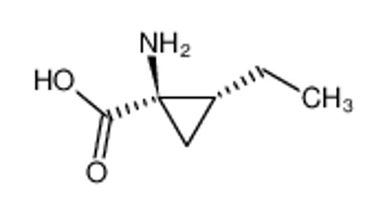 Изображение (1R,2R)-1-amino-2-ethylcyclopropane-1-carboxylic acid