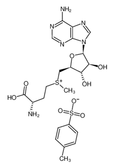 Picture of [(3S)-3-amino-3-carboxypropyl]-[[(2S,3S,4R,5R)-5-(6-aminopurin-9-yl)-4-hydroxy-3-(4-methylphenyl)sulfonyloxyoxolan-2-yl]methyl]-methylsulfanium