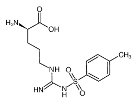 Picture of (2R)-2-amino-5-[[amino-[(4-methylphenyl)sulfonylamino]methylidene]amino]pentanoic acid