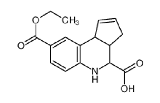 Picture of 8-(Ethoxycarbonyl)-3a,4,5,9b-tetrahydro-3H-cyclopenta[c]quinoline -4-carboxylic acid