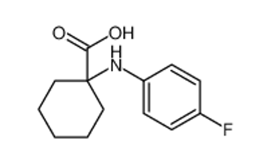 Picture of 1-[(4-Fluorophenyl)amino]cyclohexanecarboxylic acid