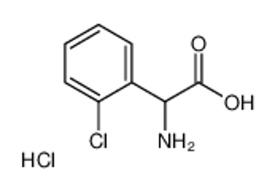 Picture of Amino(2-chlorophenyl)acetic acid hydrochloride (1:1)