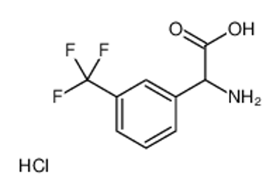 Picture of 2-amino-2-[3-(trifluoromethyl)phenyl]acetic acid,hydrochloride