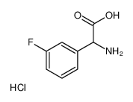 Picture of 2-amino-2-(3-fluorophenyl)acetic acid,hydrochloride