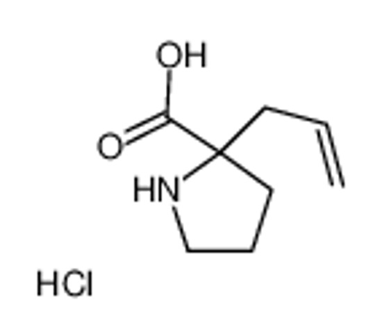 Imagem de 2-Allyl-D-proline hydrochloride (1:1)