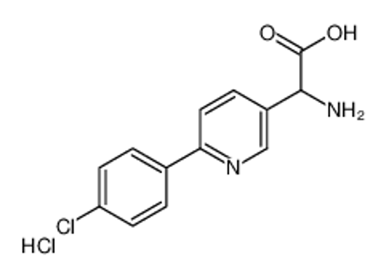 Imagem de 2-amino-2-[6-(4-chlorophenyl)pyridin-3-yl]acetic acid,hydrochloride