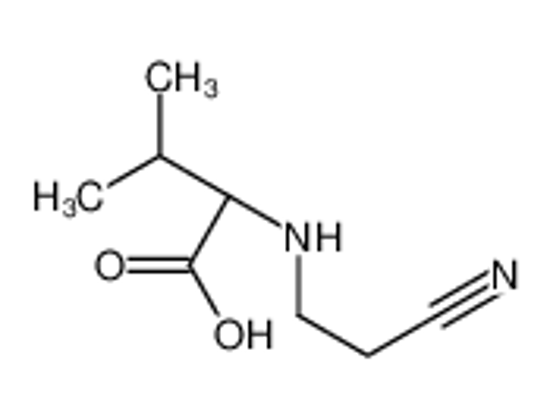 Imagem de (2S)-2-(2-cyanoethylamino)-3-methylbutanoic acid