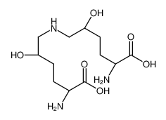 Picture of (2S,5R)-2-amino-6-[[(2R,5S)-5-amino-5-carboxy-2-hydroxypentyl]amino]-5-hydroxyhexanoic acid
