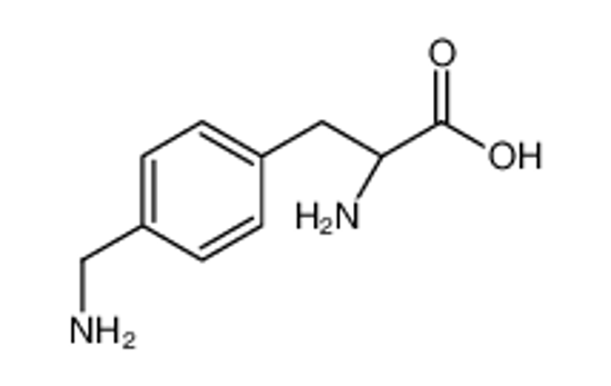 Picture of (2R)-2-amino-3-[4-(aminomethyl)phenyl]propanoic acid