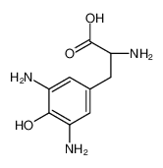 Picture of (2S)-2-amino-3-(3,5-diamino-4-hydroxyphenyl)propanoic acid