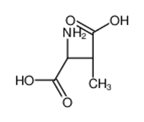 Изображение (2S,3S)-2-amino-3-methylbutanedioic acid