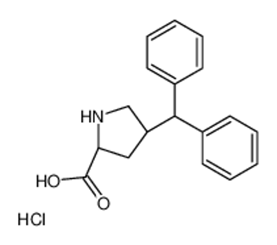 Picture of (2S,4S)-4-benzhydrylpyrrolidine-2-carboxylic acid,hydrochloride