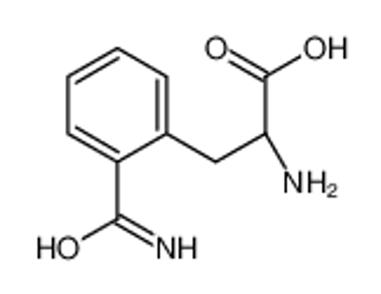 Picture of (2R)-2-amino-3-(2-carbamoylphenyl)propanoic acid