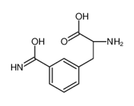 Picture of (2R)-2-amino-3-(3-carbamoylphenyl)propanoic acid