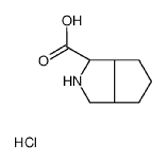 Picture of (1S,3aR,6aS)-Octahydrocyclopenta[c]pyrrole-1-carboxylic acid hydrochloride